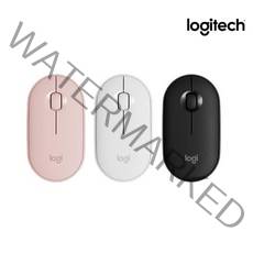 (로지텍 무선.블루투스 광마우스 Pebble M350 (페블 M350) 무소음 (로지텍코리아정품 (시크블랙 광마우스/페블/로지텍/무선/무소음/시크블랙/로지텍코리아정품/블루투스, 단일 모델명/품번