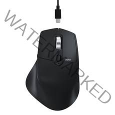 아이노트 충전식 블루투스 5.0 무선 마우스 M808RB, 블랙