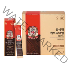 정관장 홍삼정 에브리타임 밸런스 + 쇼핑백, 10ml, 60포