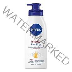 NIVEA Intense Healing Body Lotion 72 Hour Moisture for Dry to Very Dry Skin Body Lotion for Dry Skin 16.9 Fl Oz Pump Bottle, One Color／16.9 Fl Oz Pack of 1