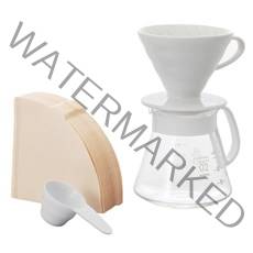 하리오 V60 세라믹 드리퍼 세트 캠핑 커피 핸드 드립