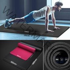 런웨이브 포맨 NBR 프리미엄 요가매트 10mm 17mm, 오디오디 1860x660(10mm)_퍼플