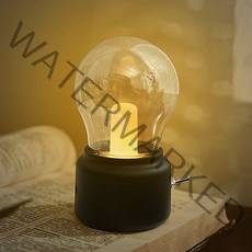 디파워샵 히즈엔 LED 감성 무드등 충전식 무선 조명, 블랙