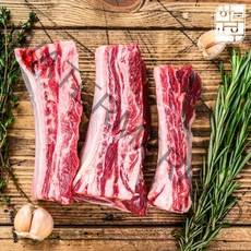 하루정우 서서갈비 미국산 초이스 캠핑용 통 우대갈비 500g, 단품