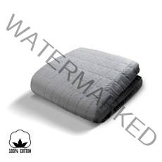 [이메텍] 프리미엄 전기요 순면 전용커버 그레이 (싱글), 상세 설명 참조