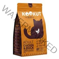 쿠쿳 1.5kg 어덜트 고양이사료 그레인프리 닭고기와 오리/ 유통기한 23년 8월, 1개