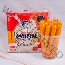 진주햄 천하장사 소시지 60개(3봉 봉당 20개 560g 개당 28g), 1개