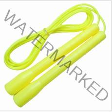 제이에프로프(JFROPE) 스피드 줄넘기 19.7cm 기본형, 노란색, 세로형