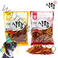 오션 거침없는 식탐 스틱형 강아지 간식 져키, 치즈버거, 15개