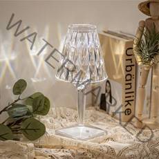 캥거 충전식 무선 LED 크리스탈 무드등, 혼합색상