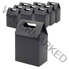 도나앤데코 손잡이상자 소, 블랙, 10개입