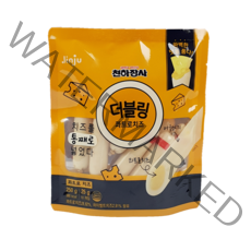 진주햄 더블링 콰트로치즈 간식 소시지, 250g, 6개
