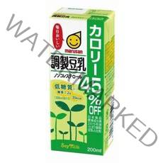 Marusan 마루산 소이밀크 두유 45퍼센트 칼로리오프 200ml 24팩, 1개