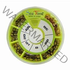 씨타임 조개봉돌세트 6가지호수 보관케이스포함 모노낚시