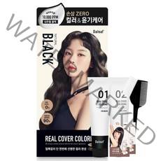달리프 세라바이옴 컬러 리얼 새치전용 염색제 120g, 내추럴블랙, 1개