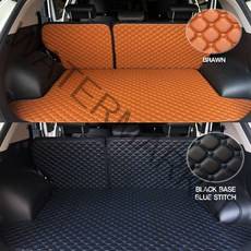 차박 3D 적재함 트렁크매트 캠핑, 베뉴, 블랙원단 블랙스티치