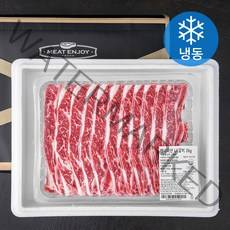 미트엔조이 캐나다산 LA 갈비세트 (냉동), 1세트, 2kg