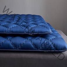 바닥 토퍼 추천 이불 매트리스 수면 매트 싱글 슈퍼싱글, 5cm 두꺼운 파란색_1.0x2.0m 침대