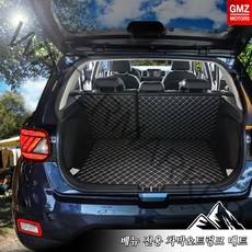 지엠지모터스 차박 퀼팅 트렁크매트+뒷열2열커버 풀셋트 블랙색상 제품, 베뉴