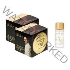 순수 더 살롱 컬러 골드라벨 염색약 2p + 엔젤 에센스 8ml 세트, 와인브라운, 1세트