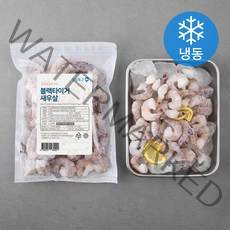싱싱특구 블랙타이거 새우살 (냉동), 500g, 1팩