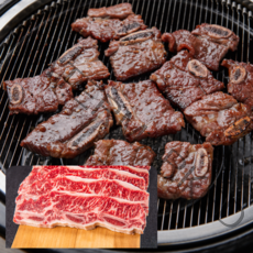 (초이스등급) 미국산 la갈비 양념갈비 선물세트 선물용 엘에이갈비 소갈비 구이 소고기 찜용 명절 설 추석 선물 세트 냉동 1kg 2kg 3kg 4kg, <3번>LA갈비+소불고기(혼합)선물세트