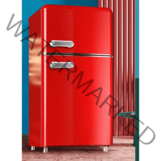 레트로 냉장고 양문형 2도어 컬러 자취방선물 소형, BCD118 레트로 옐로우