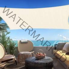 쉘터천막 정원 옥상 야외그늘막 가림막 베이지