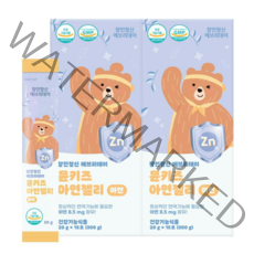 장인정신 에브리데이 뮨키즈 아연젤리 15p, 300g, 2개