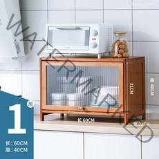 원목 빈티지 엔틱 그릇장 예쁜 미니 찬장 옛날 주방 찻장 미닫이 유리 컵 진열장 장식장 접시장 수납장 다기장 보관함 카페장 다수장 부엌장 수납 가구, 1층 60cm [투명 캐비닛]