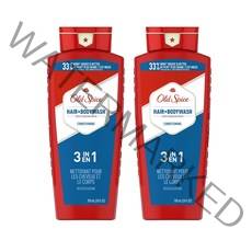 Old Spice 올드 스파이스 3 In 1 헤어 컨디셔닝 앤 바디워시 709ml 2개 Hair and Body Wash