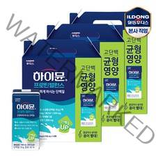 일동후디스 하이뮨 산양유 마시는 단백질 프로틴 음료(190mlx16팩) 3박스 / 이상이 프로틴, 190ml, 1세트