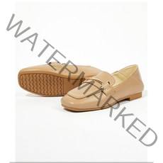 [마디다] 가성비 갑! 가격대비 퀄리티 좋은 슬림 골드체인 여성로퍼 FMDL-010핑크