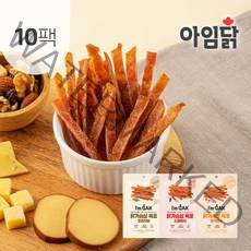 아임닭 [아임닭] 닭가슴살 육포 30g 3종 10팩, 04_닭가슴살 육포 갈릭페퍼 10팩