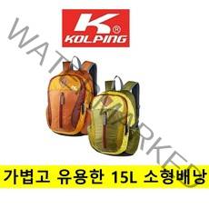 [콜핑] 가볍고 유용한 등산 산행 소형배낭 15L KOB32773U, 카키