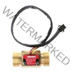 2022 새로운 물 흐름 센서 g34\quot 홀 유량계 스위치 dn20 1-30lmin 액체 유량계, 2