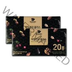 [동우농산] 하루 한봉 매일견과 플러스 20G x 20봉, 20G x 40봉