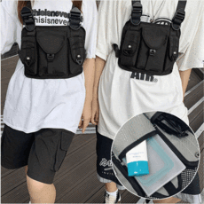 유운 작업용 가벼운 여름 배달용 패션 조끼