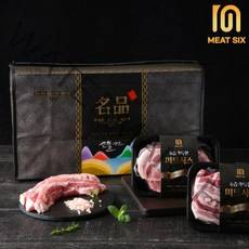 [미트식스] 프리미엄 한돈 선물세트, A.삼겹살400g1+목살400g1