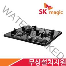 [전국무료설치/금액지원] SK매직 2구/3구/4구 가스 레인지 쿡탑 렌지 모음 GRAB221K 외, LNG, 무료설치, GRAB3218D(560x430-440)