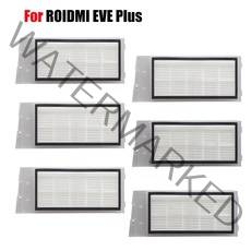 샤오미 호환 스마트 홈을위한 HEPA 필터 ROIDMI EVE Plus 로봇 진공 청소기 예 품 교체 HEPA 필터 액세서리, [04] 8pcs