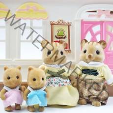 실바니안 패밀리 고양이 두더지 동물 소녀 놀이 소형 집 액세서리 1/12 포레스트 블루, 09 G08-K02, 01 CHINA