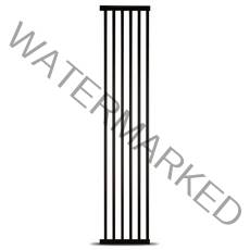 딩동펫 반려 동물 프리미엄 반자동 안전문 점보 패널, 블랙