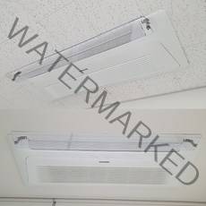 에어컨닥터 에어컨바람막이 윈드바이저, 택배/설명서 참조, 1way 삼성무풍 대형용 1개(1,120mm)