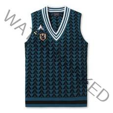 파리게이츠 파리게이츠민소매 F 52191SV152_TQ 터쿠아즈 여성 올오버 브이넥 니트 베스트