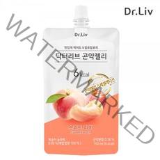 (행사) 닥터리브 곤약젤리 스위트피치맛 1박스(10팩입), 단품