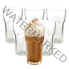 삼호유리 럭키글라스 롱 유로 텀블러 유리컵 대 500ml, 6개