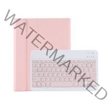 애플 펜슬 거치 고급 다이어리형 블루투스 키보드 + 케이스 아이패드10.2 9세대, 핑크, T11B