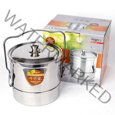 키친플라워 자연애 음식물 쓰레기통 4.5L 분리수거