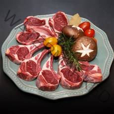 양고기 양갈비 숄더랙 프렌치랙 양꼬치 램 토마호크 스테이크 캠핑 바베큐, 4. 어깨살(큐브형) 500g